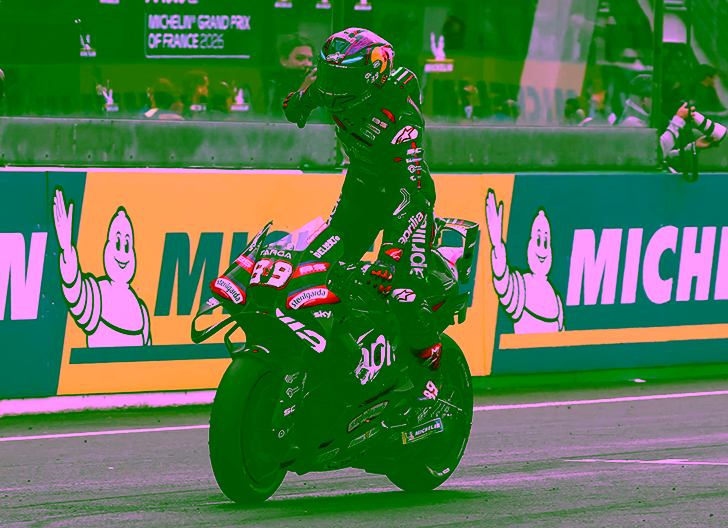 Jorge Martin memenangkan MotoGP Prancis 2026.